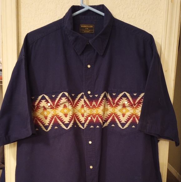 Rustler Other - Rustler by Wrangler Men's Pearlsnap Button Down Shirt